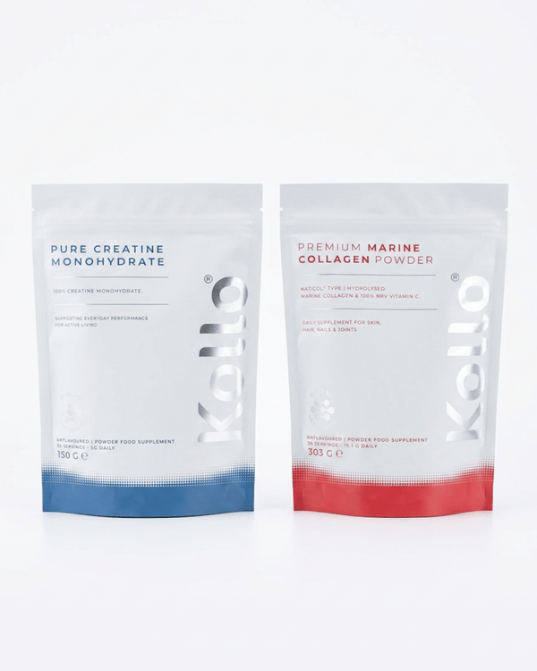 POWDERED MARINE COLLAGEN POUCH & CREATINE BUNDLE