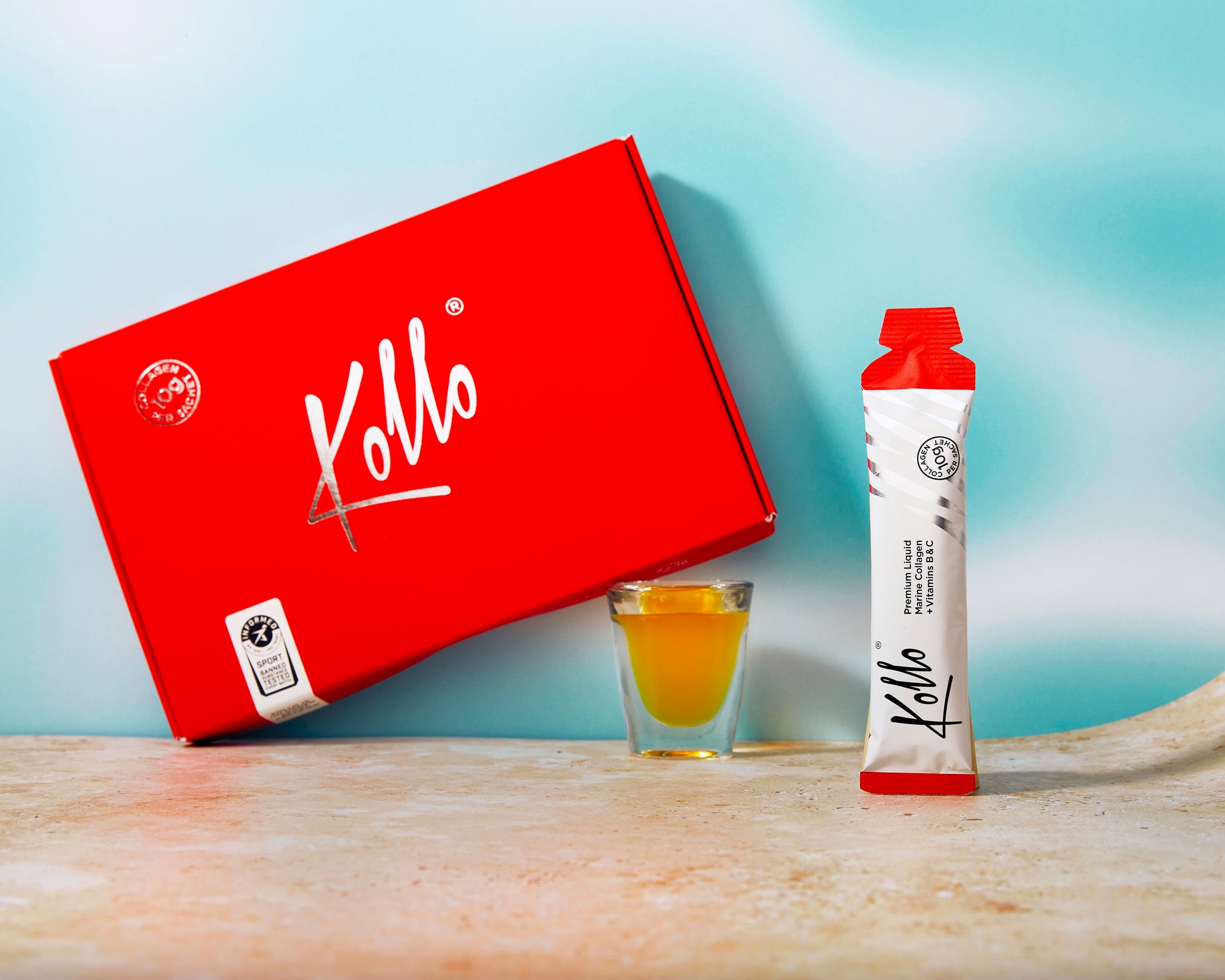 Get rejuvenated collagen from shots of Kollo
